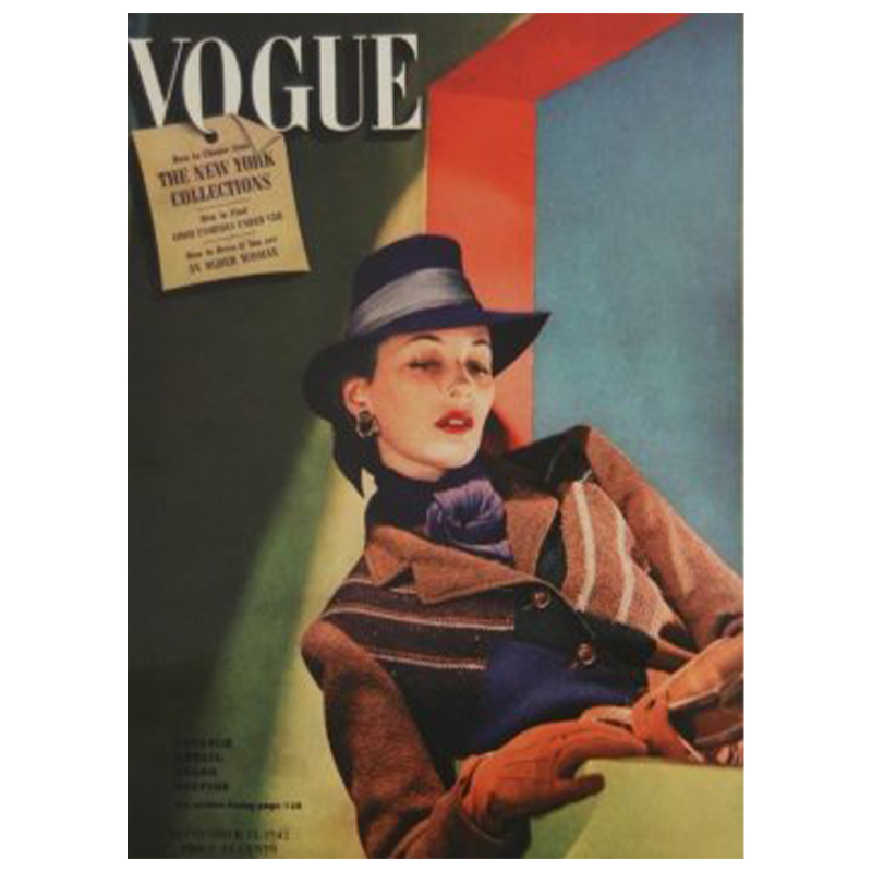 Постер Vogue Cover 1942 September  в Санкт-петербурге | Loft Concept 