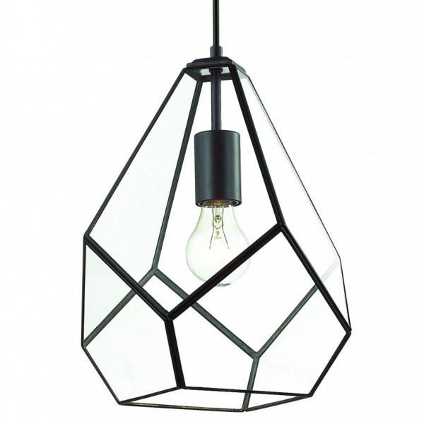 Подвесной светильник Geometry Glass Light Pendant Transparent Прозрачный в Санкт-петербурге | Loft Concept 