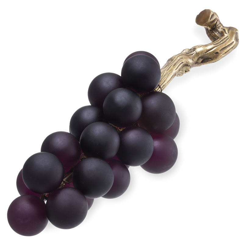 Аксессуар Eichholtz Object french grapes Purple Пурпурно-фиолетовый Винтажная латунь в Санкт-петербурге | Loft Concept 