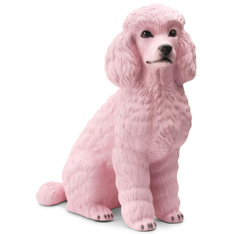 Статуэтка Abhika Poodle Bisc. Pink Розовый в Санкт-петербурге | Loft Concept 