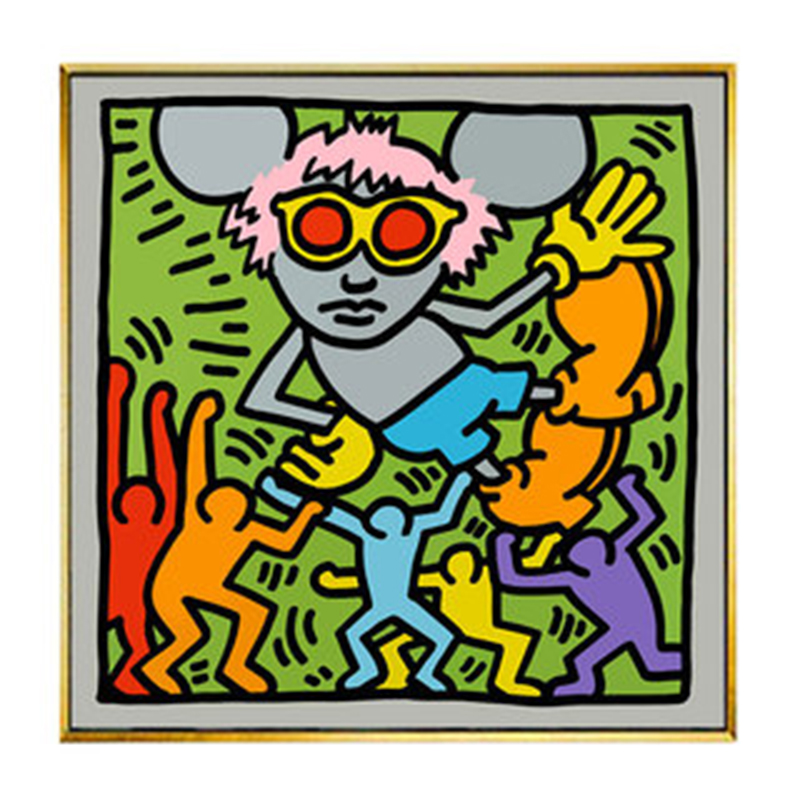 Постер Keith Haring 17 Мульти в Санкт-петербурге | Loft Concept 