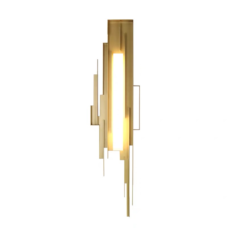 Бра Flowing Metal Sconce Золотой в Санкт-петербурге | Loft Concept 