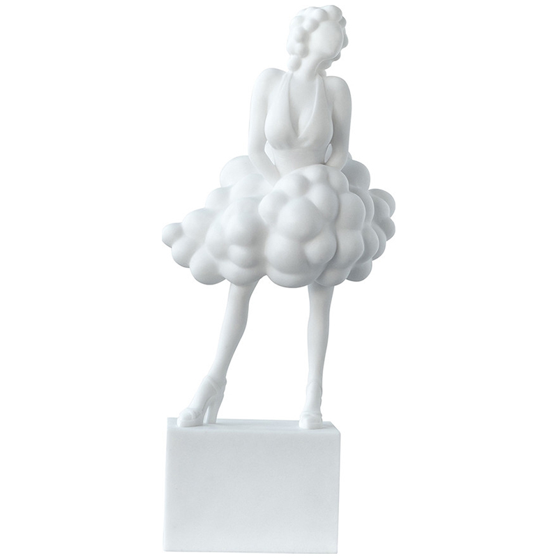 Декоративная статуэтка Marilyn Cloud Dress Statuette Белый в Санкт-петербурге | Loft Concept 