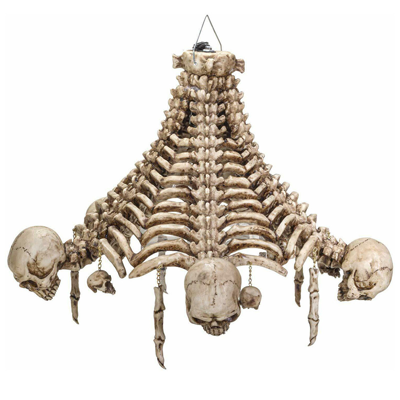 Люстра Skulls and Bones Chandelier Бежево-серый в Санкт-петербурге | Loft Concept 