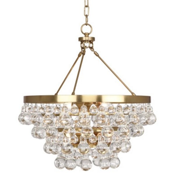 Люстра Robert Abbey Bling Chandelier Antique Brass Золотой в Санкт-петербурге | Loft Concept 