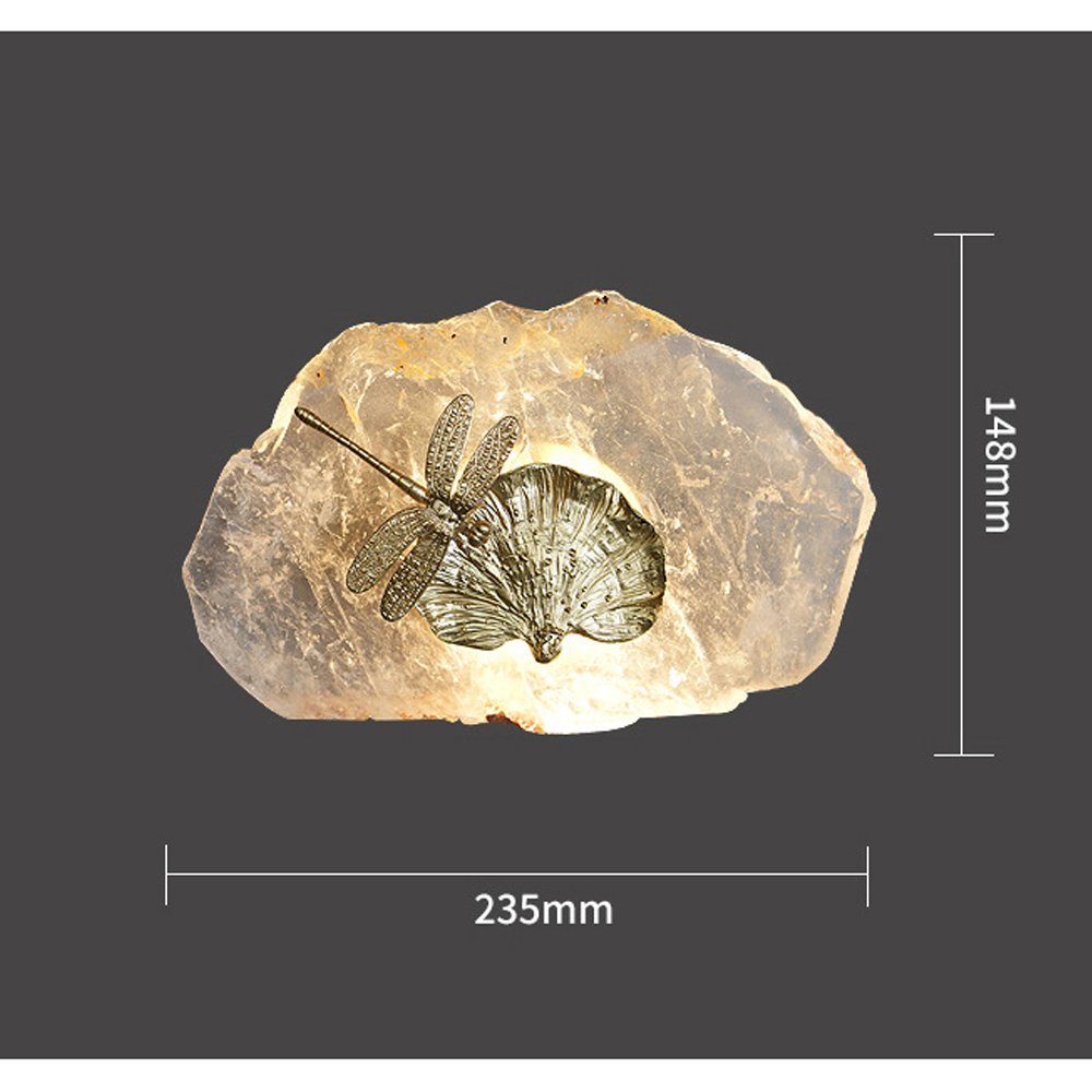 Бра Декоративный лист с стрекозой Glacial Fragment Бра Декоративный лист с стрекозой Glacial Fragment в Санкт-петербурге