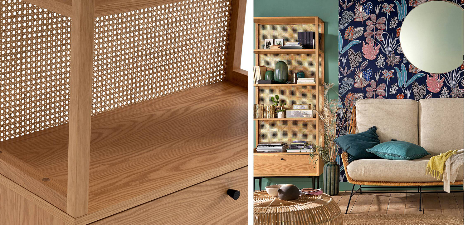 Стеллаж Agnar Wicker Rack - фото №1