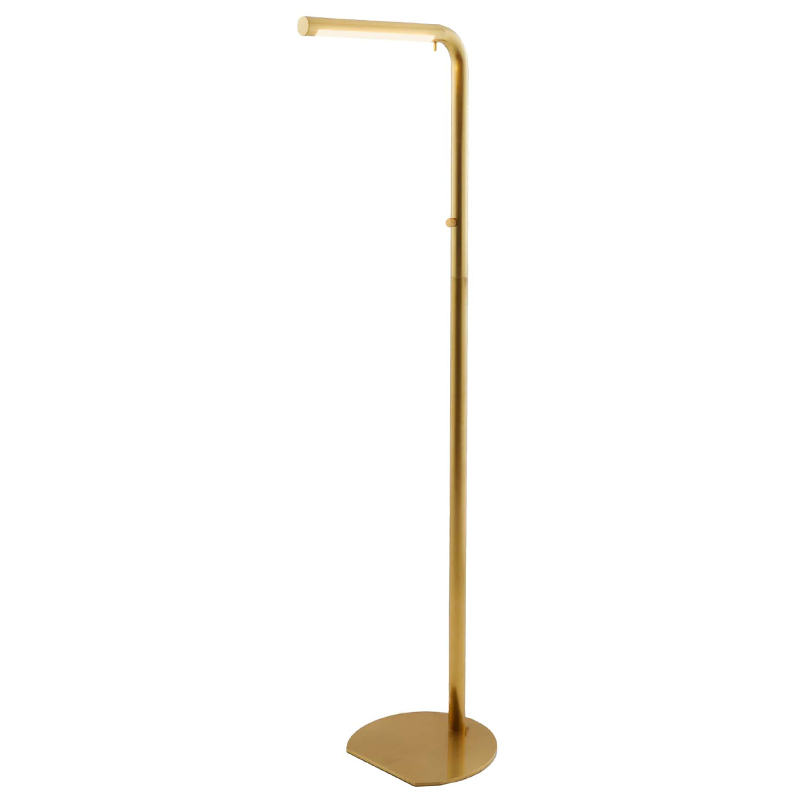 Торшер Arteriors SADIE FLOOR LAMP Латунь в Санкт-петербурге | Loft Concept 