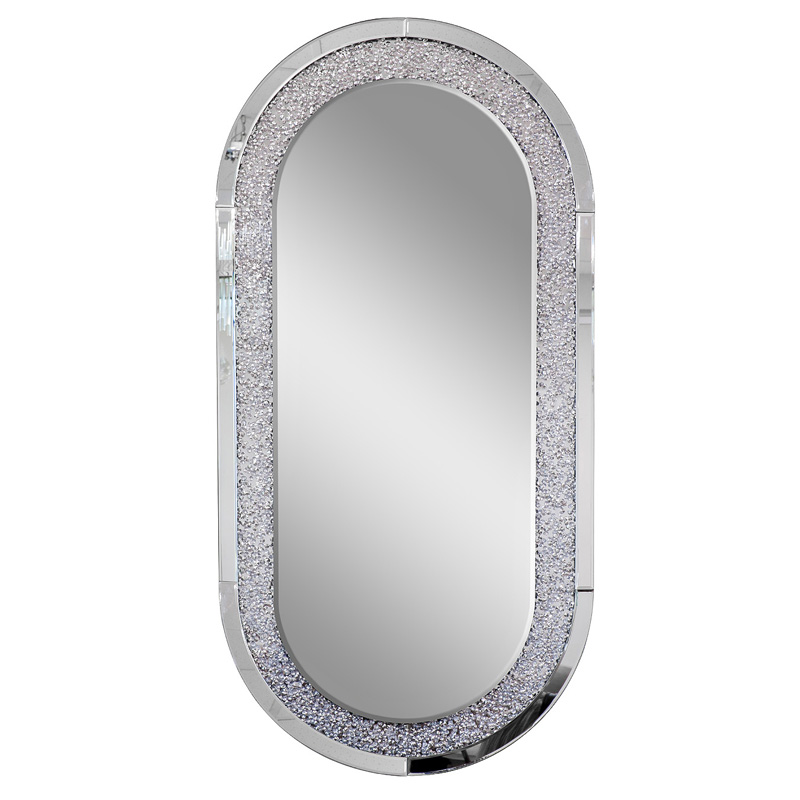 Зеркало Odila Crystals Oval Mirror  в Санкт-петербурге | Loft Concept 