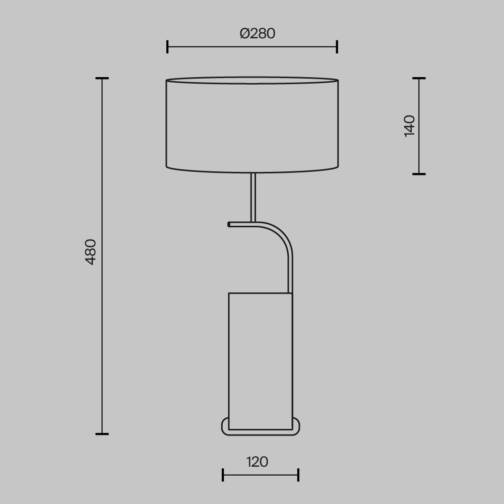 Настольный светильник Glamping Е14x2 в Санкт-петербурге