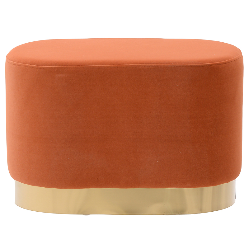 Пуф Juicy Orange Pouf Оранжевый Глянцевое золото в Санкт-петербурге | Loft Concept 