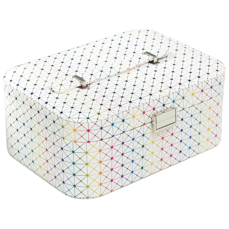 Шкатулка Geometry Colorful Pattern Jewerly Organizer Box Мульти в Санкт-петербурге | Loft Concept 