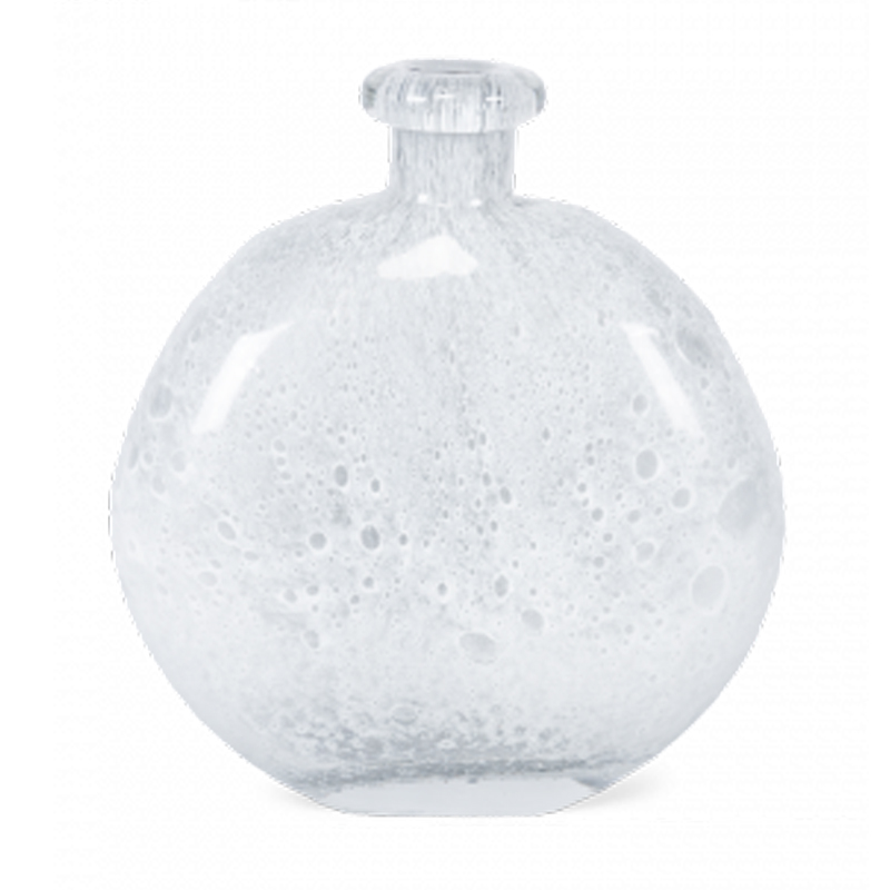 Ваза Air Bubbles Vase glass h31 Белый в Санкт-петербурге | Loft Concept 