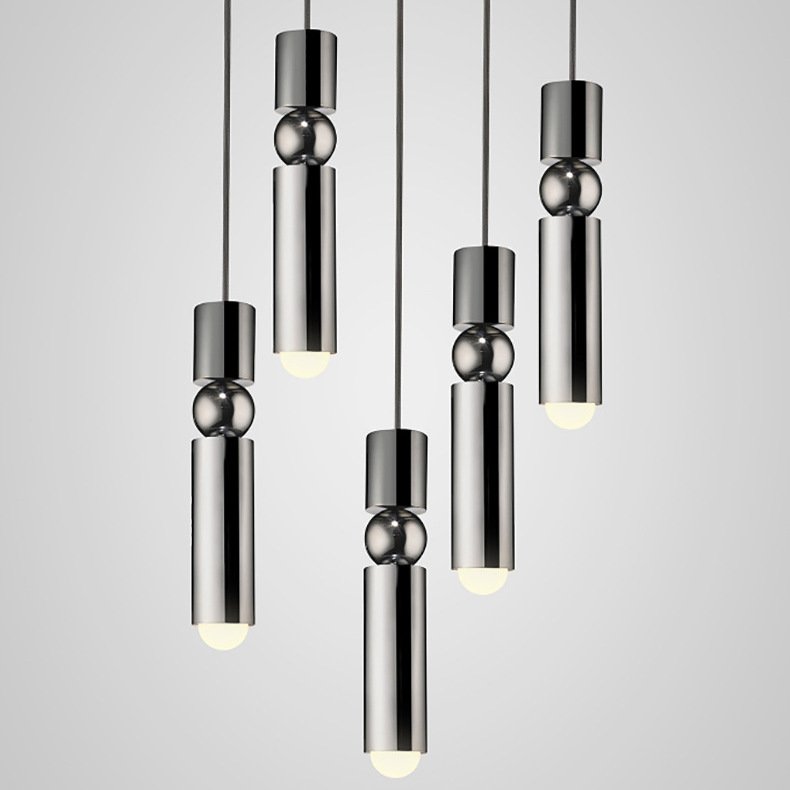 Подвесной светильник Fulcrum by Lee Broom Chrome Хром в Санкт-петербурге | Loft Concept 