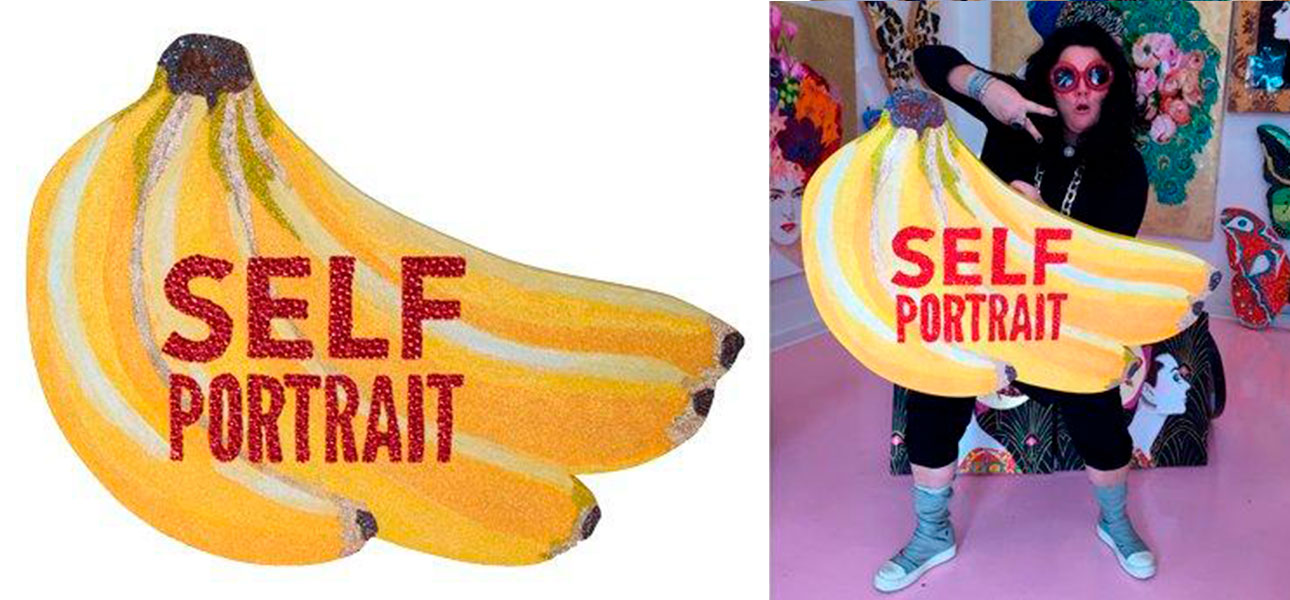 Картина “Buhnaynay Self Portrait Cut Out” - фото