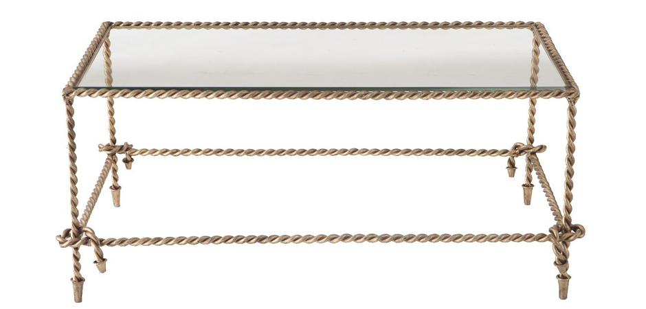 Кофейный стол Golden pigtail Кофейный стол Golden pigtail - Loft-Concept в Санкт-петербурге