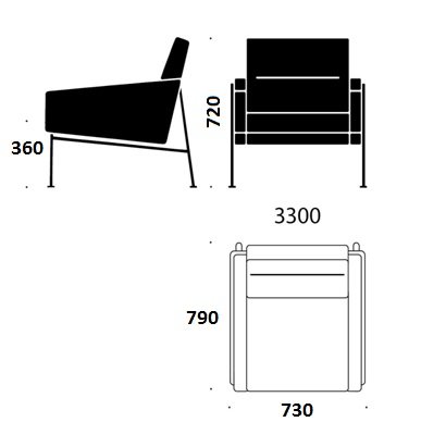 Кресло 3300 series Easy chair в Санкт-петербурге