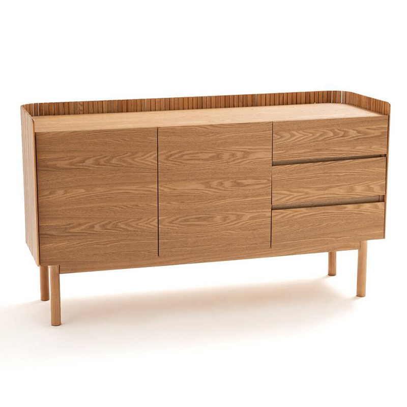 Комод в скандинавском стиле Linnea Chest of Drawers Светлый дуб Темный дуб в Санкт-петербурге | Loft Concept 