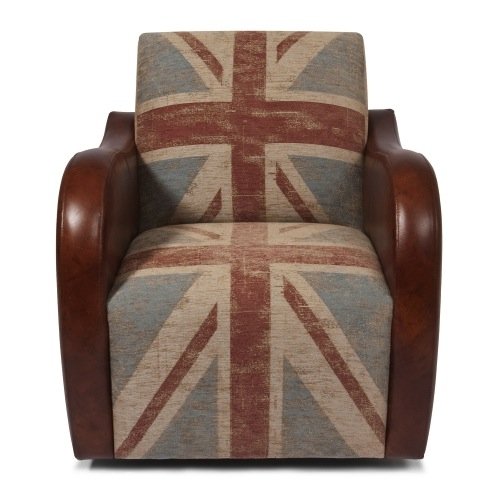 Кресло Master Jack Armchair Britannia Collection Коричневый в Санкт-петербурге | Loft Concept 