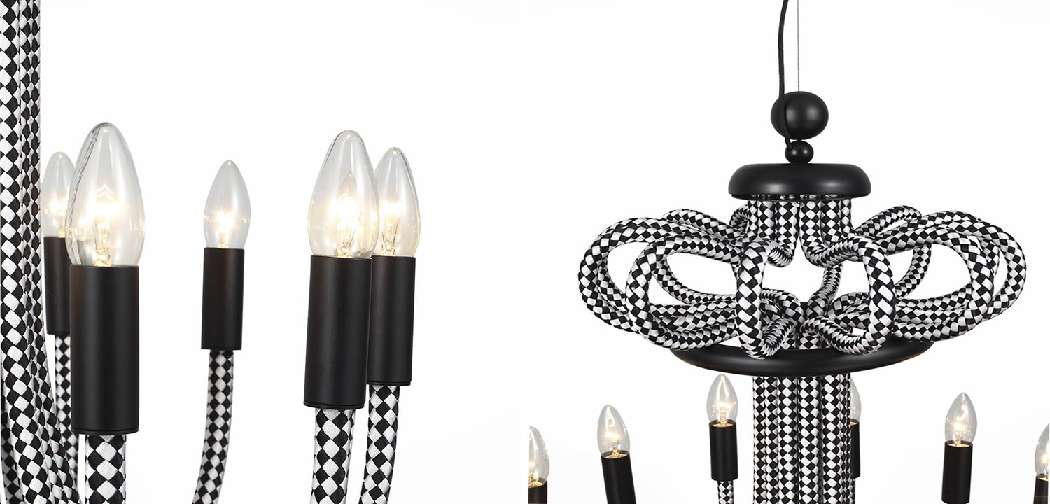 Люстра Belcalis chandelier - фото