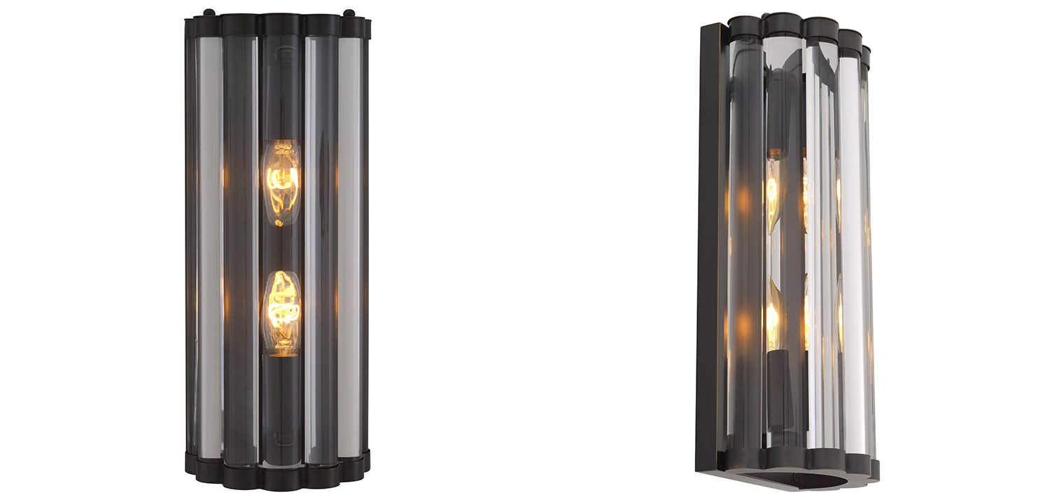 Бра Eichholtz Wall Lamp Amalfi S Bronze - фото