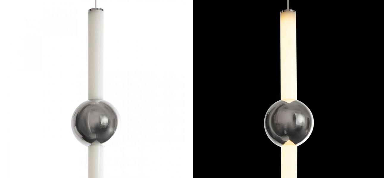 Светодиодный Подвесной светильник Lee Broom ORION GLOBE A 80 Хром - фото №2