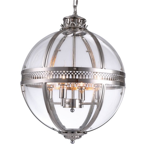 Люстра Sphere Old Roman Chandelier Chrome Хром в Санкт-петербурге | Loft Concept 