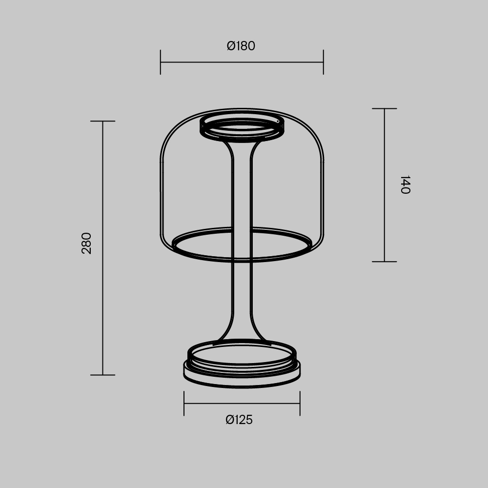 Настольный светильник Spirito 3000К 13Вт в Санкт-петербурге