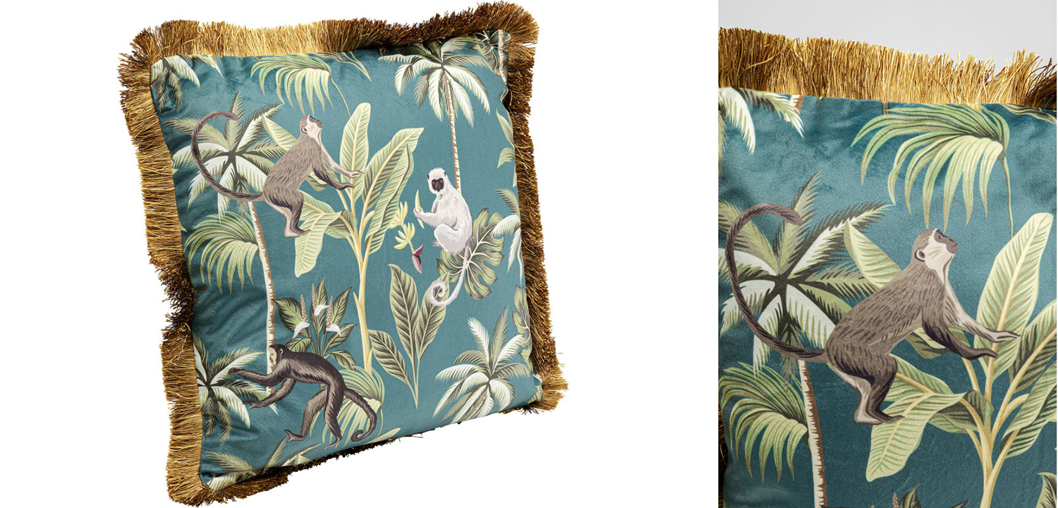 Подушка Jungle Monkeys - фото