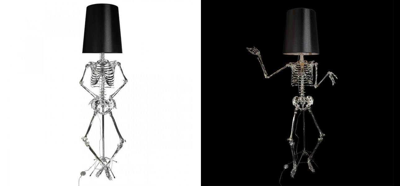 Торшер Skeleton 190 см - фото №1