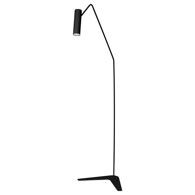 Торшер Tibo Trumpet Floor Lamp black Черный в Санкт-петербурге | Loft Concept 