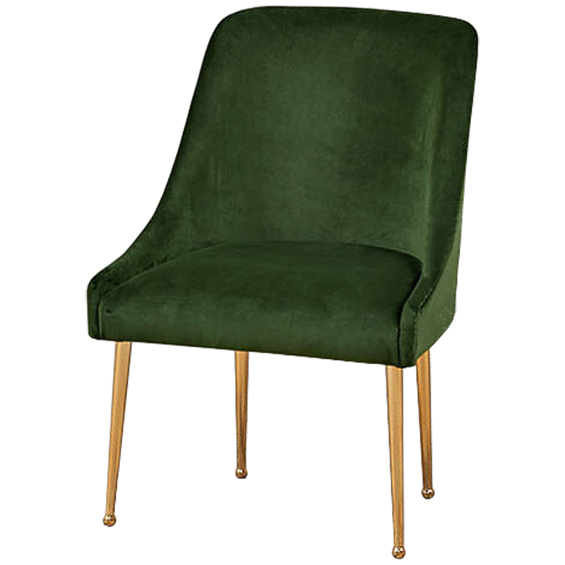 Стул Gormal Stool green Зеленый Золотой в Санкт-петербурге | Loft Concept 