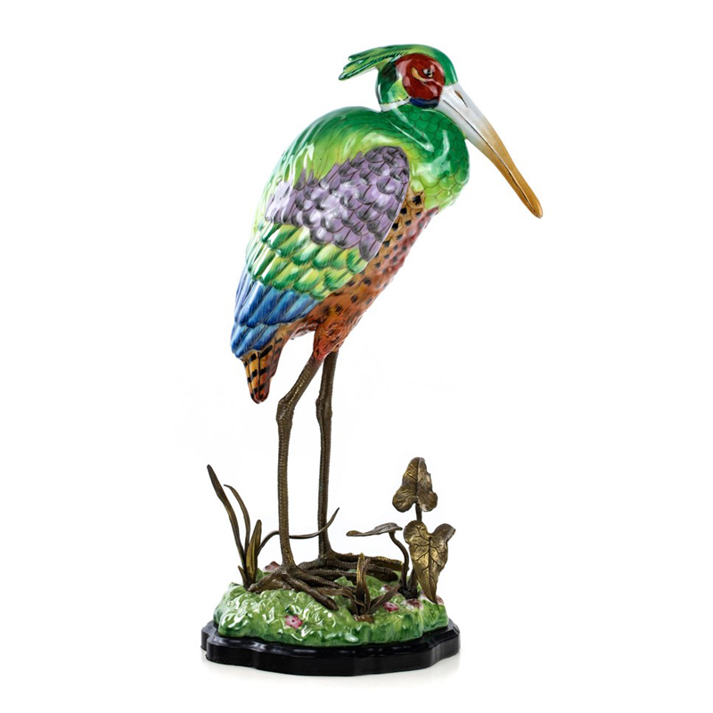 Статуэтка Heron Figure multicolored Мульти Бронза в Санкт-петербурге | Loft Concept 