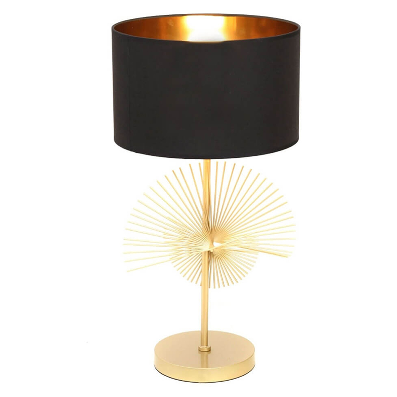 Настольная лампа Genoveva Table lamp black Черный Золотой в Санкт-петербурге | Loft Concept 