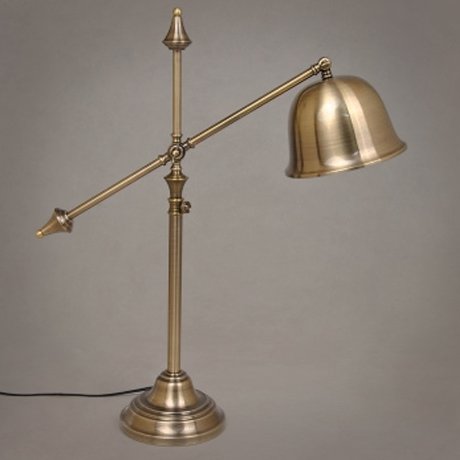 Настольная лампа Antic Bell Table Lamp Латунь Античная полированная в Санкт-петербурге | Loft Concept 