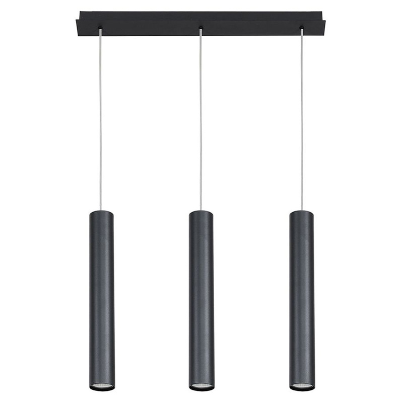 Люстра Luis Chandelier Line black Черный в Санкт-петербурге | Loft Concept 