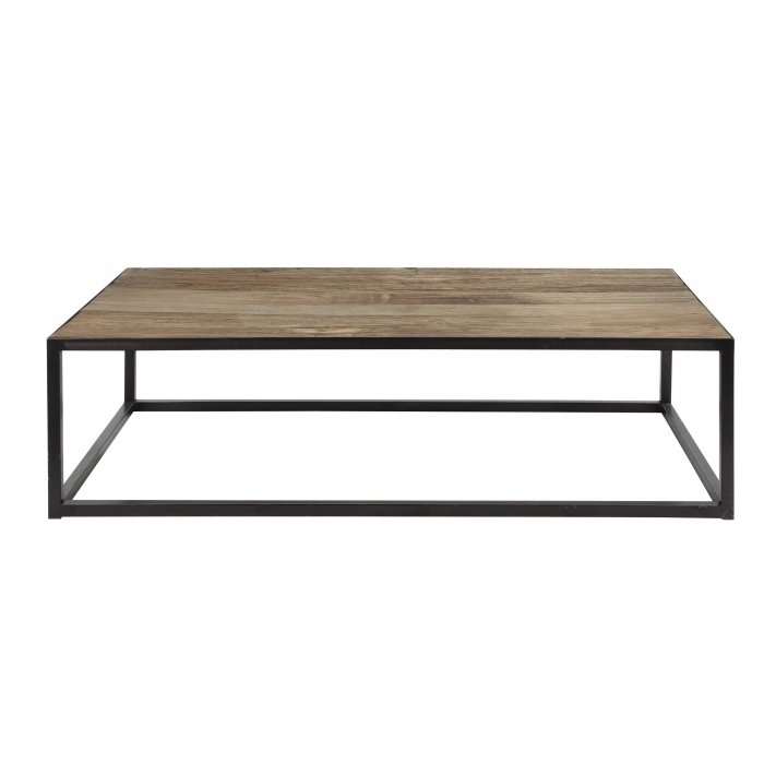 Стол Industrial Minimal Coffee Table 130 Черный в Санкт-петербурге | Loft Concept 