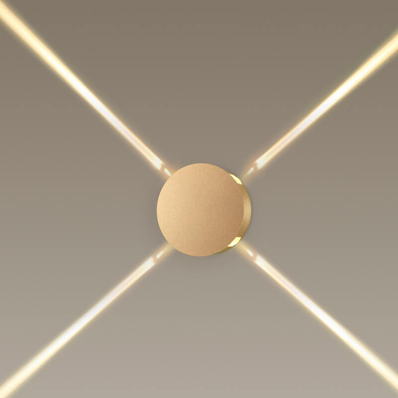 Спот Jedi Beam Sconce Circle gold Золотой в Санкт-петербурге | Loft Concept 