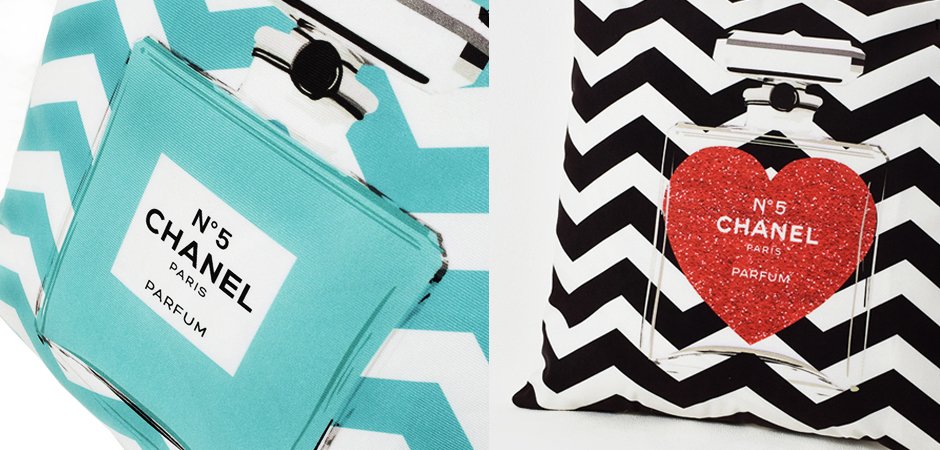 Декоративная подушка CHANEL № 5 - Loft-Concept в Санкт-петербурге