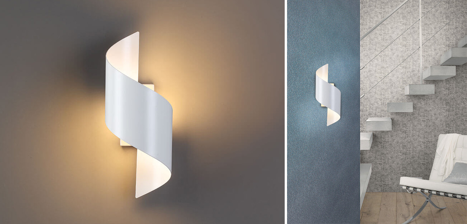 Бра White Locken Wall Lamp - фото