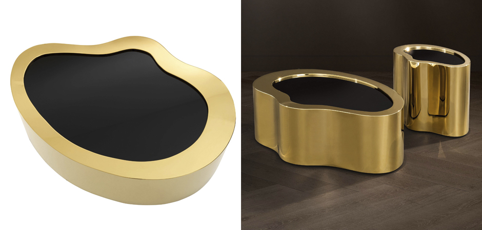 Кофейный стол Eichholtz Coffee Table Gibbons Кофейный стол Eichholtz Coffee Table Gibbons - Loft-Concept в Санкт-петербурге