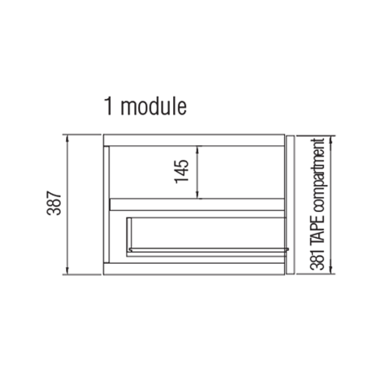 Дизайнерский длинный буфет 505 UP SIDEBOARD в Санкт-петербурге