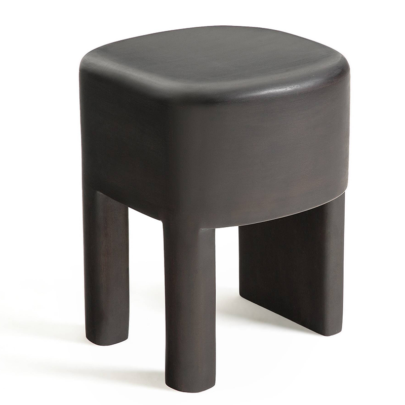 Приставной стол Mordred Mango Black Side Table Черный в Санкт-петербурге | Loft Concept 