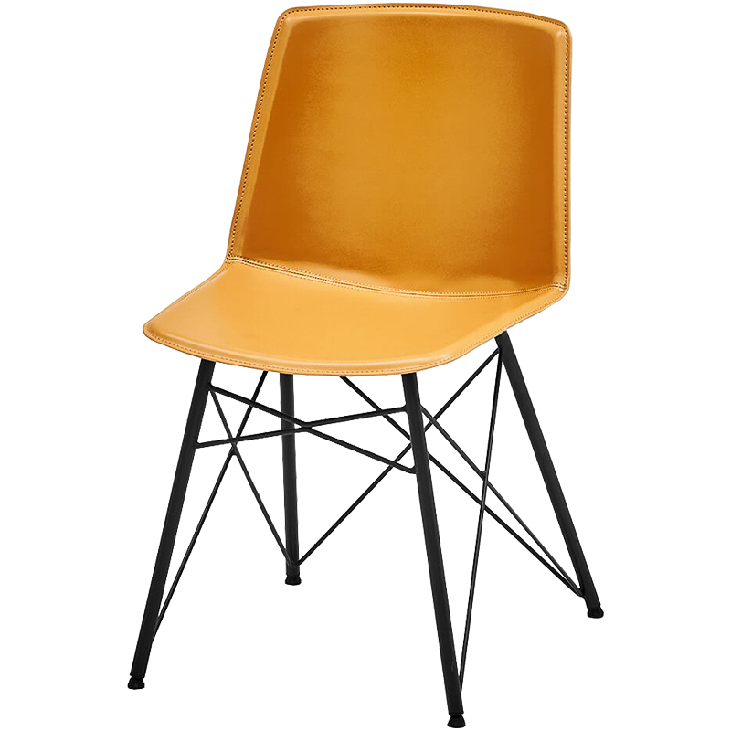 Стул Blaan Stool yellow Черный Желтый в Санкт-петербурге | Loft Concept 