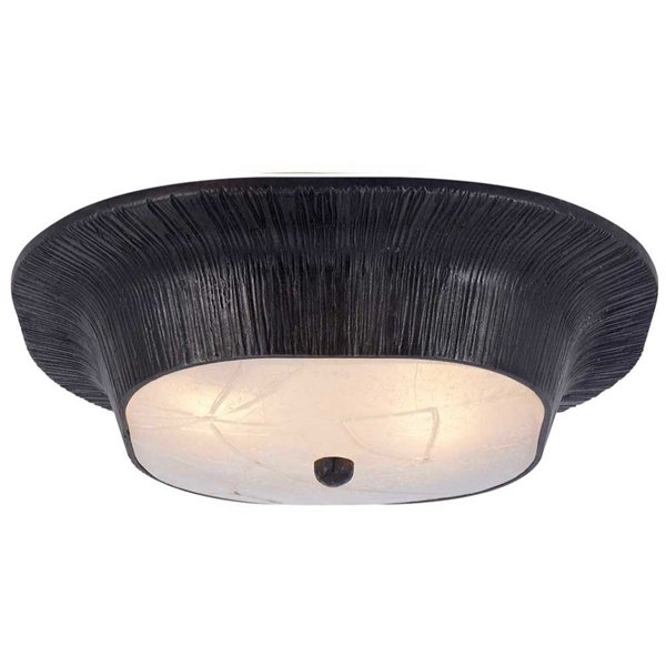 Потолочный светильник Utopia Round Sconce Black Черный в Санкт-петербурге | Loft Concept 