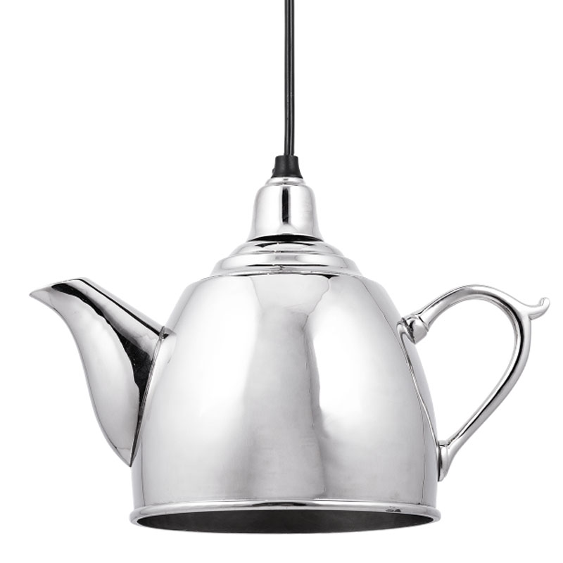 Подвесной светильник Teapot Серебряный в Санкт-петербурге | Loft Concept 