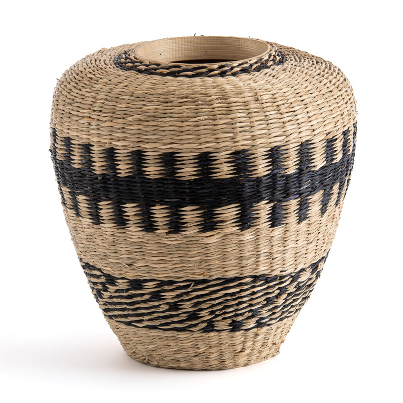 Ваза Wicker Vase with Bamboo and Herbarium  в Санкт-петербурге | Loft Concept 