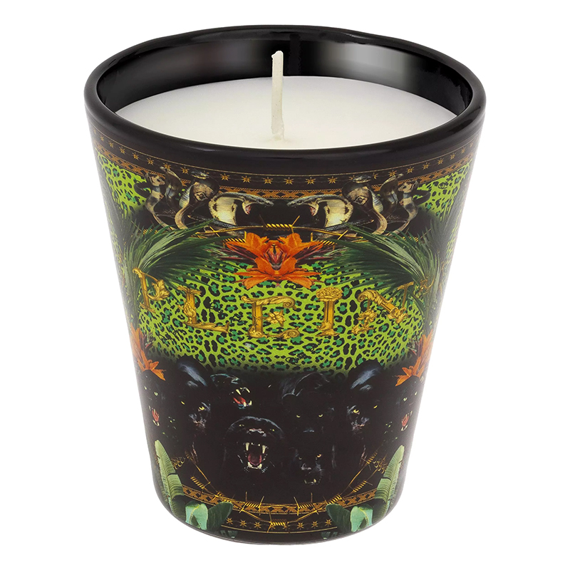 Свеча Philipp Plein Candle Jungle M Черный Мульти в Санкт-петербурге | Loft Concept 