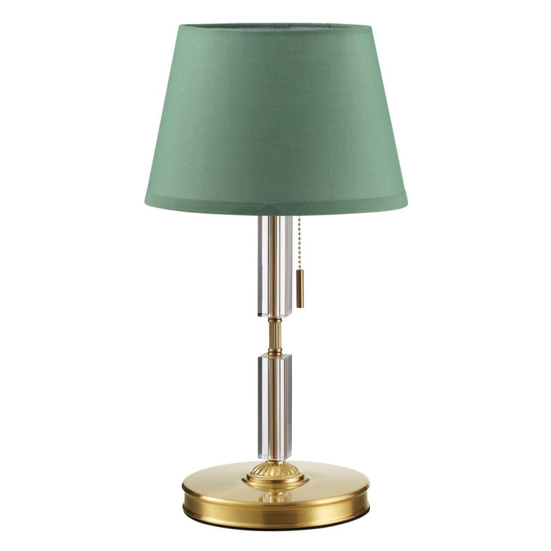 Настольная лампа Ramona Green Table Lamp Бронза Зеленый в Санкт-петербурге | Loft Concept 