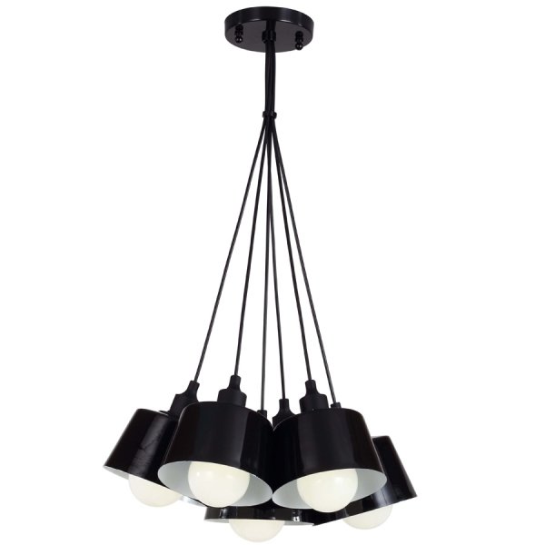 Люстра Compact Pendant Black Черный в Санкт-петербурге | Loft Concept 